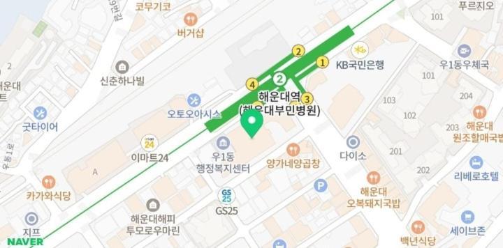 Haeundae Wide Ocean View & Residence Busan Eksteriør billede